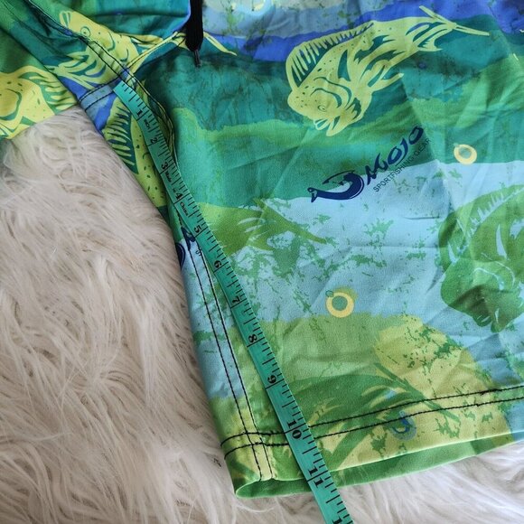 Mojo Gear Fishing Performance Board Shorts Swim Trunk Men Sz 36 - Picture 10 of 16